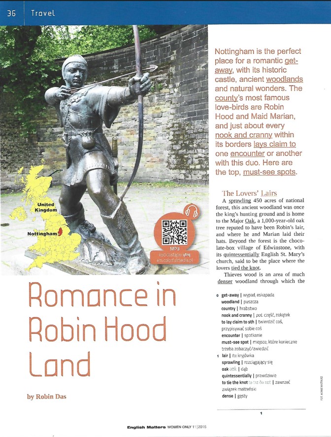 Romance in Robin Hood land